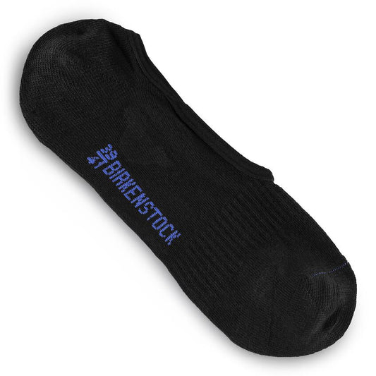 Cotton Sole Invisible Socks - Black