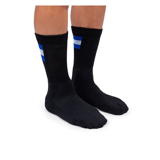 Tennis Sock - Black/Indigo